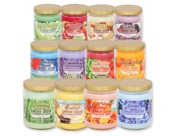 Smoke Odor Candles