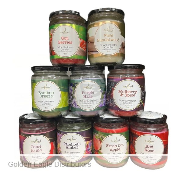 Apliscent odor elimintor candles